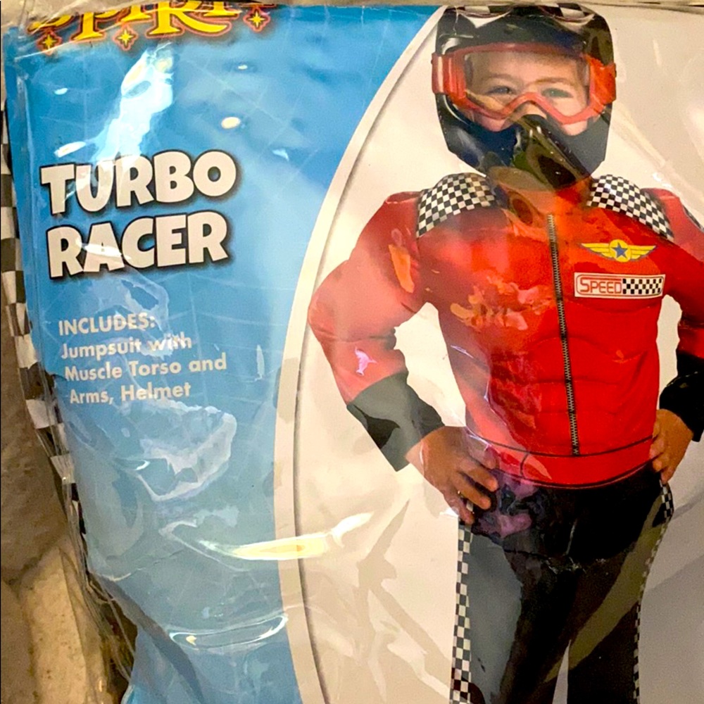 Spirit turbo racer toddler costume